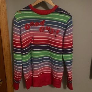 Vintage Chucky Child’s Play Knit Sweater